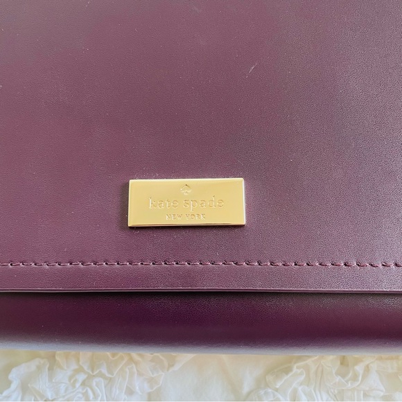 Kate Spade Envelope Plum Purse - Picture 3 of 14